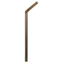 PLB14 Adjustable 3000K Warm White Integrated 3W LED Brass L-Shaped 12V Low Voltage Pathway Light