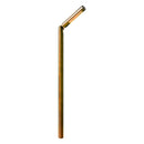 PLB16 Adjustable Lamp Ready Brass Round L-Shaped 12V Low Voltage Pathway Light