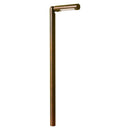 PLB16 Adjustable Lamp Ready Brass Round L-Shaped 12V Low Voltage Pathway Light