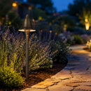 PLB17 Cast Brass LED Bell Shaped Lamp Ready 12V Low Voltage Pathway Outdoor Landscape Lighting Fixture