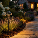 PLB18 Brass LED Mini Globe Lamp Ready 12V Low Voltage Pathway Outdoor Landscape Lighting Fixture
