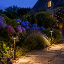 PLB18 Brass LED Mini Globe Lamp Ready 12V Low Voltage Pathway Outdoor Landscape Lighting Fixture