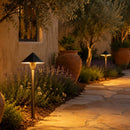 PLB19 Brass LED 12V Low Voltage Pathway Outdoor Lighting Landscape Fixture