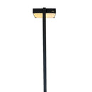 PLB20 Cast Brass Square Top LED 12V Low Voltage Pathway Outdoor Lighting Landscape Fixture