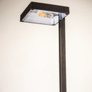 PLB20 Cast Brass Square Top LED 12V Low Voltage Pathway Outdoor Lighting Landscape Fixture