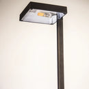 PLB20 Cast Brass Square Top LED 12V Low Voltage Pathway Outdoor Lighting Landscape Fixture