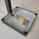 PLB20 Cast Brass Square Top LED 12V Low Voltage Pathway Outdoor Lighting Landscape Fixture