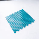 Sapphire Blue 12x12 Glossy Penny Round Glass Mosaic Tile (5 pack, 5 sq ft/case)