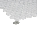 White 12x12 Glossy Penny Round Glass Mosaic Tile (5 pack, 5 sq ft/case)