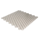 Beige 12x12 Glossy Penny Round Glass Mosaic Tile (5 pack, 5 sq ft/case)