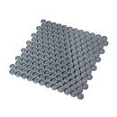 Coin Gray 12x12 Glossy Penny Round Glass Mosaic Tile (5 pack, 5 sq ft/case)