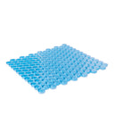 Cerulean Blue 12x12 Glossy Penny Round Glass Mosaic Tile (5 pack, 5 sq ft/case)