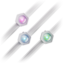 Smart Multicolor Permanent Outdoor Lights Expansion Pack with Cable Covers
