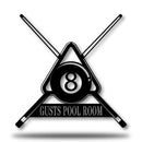 Pool Table Monogram