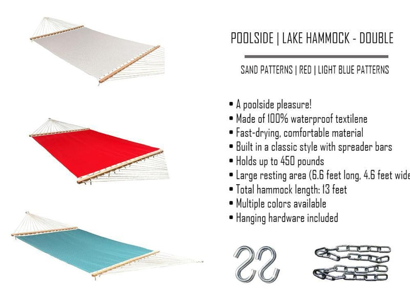 Poolside | Lake Hammock with 3-Beam Stand