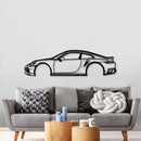 911 Type 993 Metal Car Wall Art - MT0845