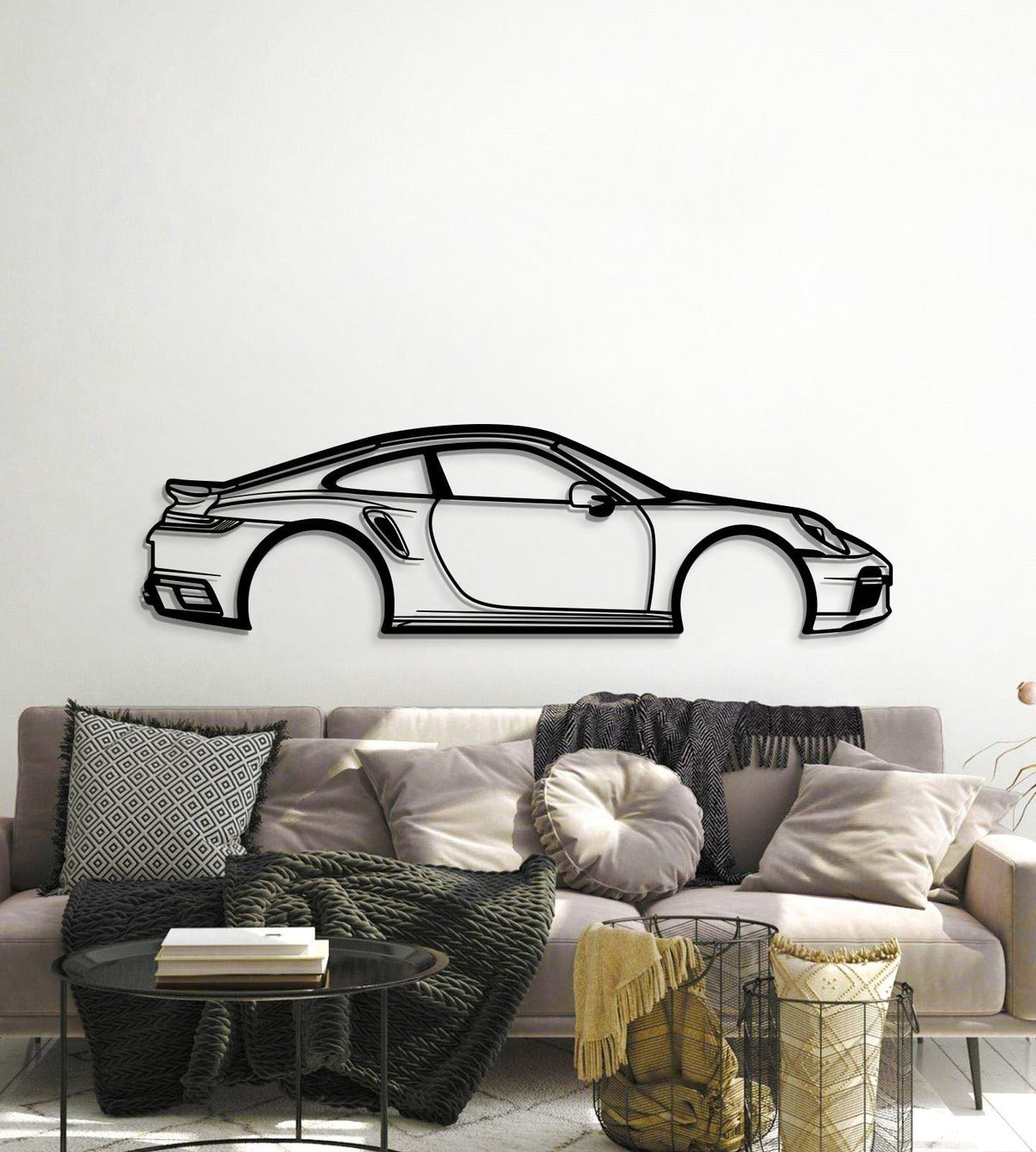 911 Type 993 Metal Car Wall Art - MT0845, photo 6 of 8