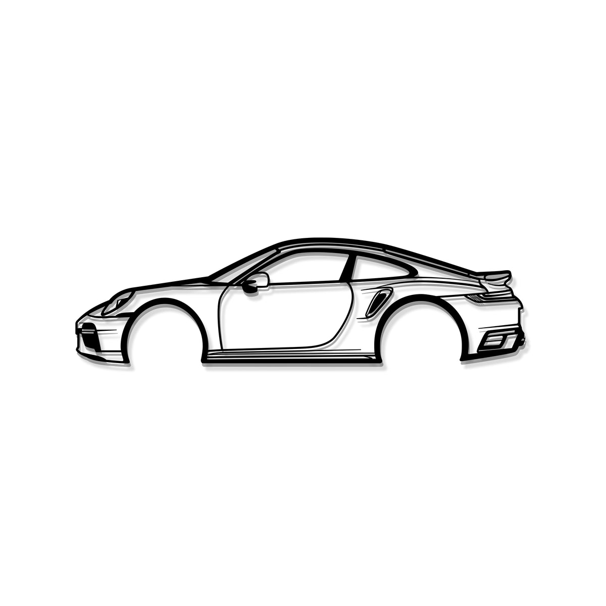 911 Type 993 Metal Car Wall Art - MT0845, photo 8 of 8