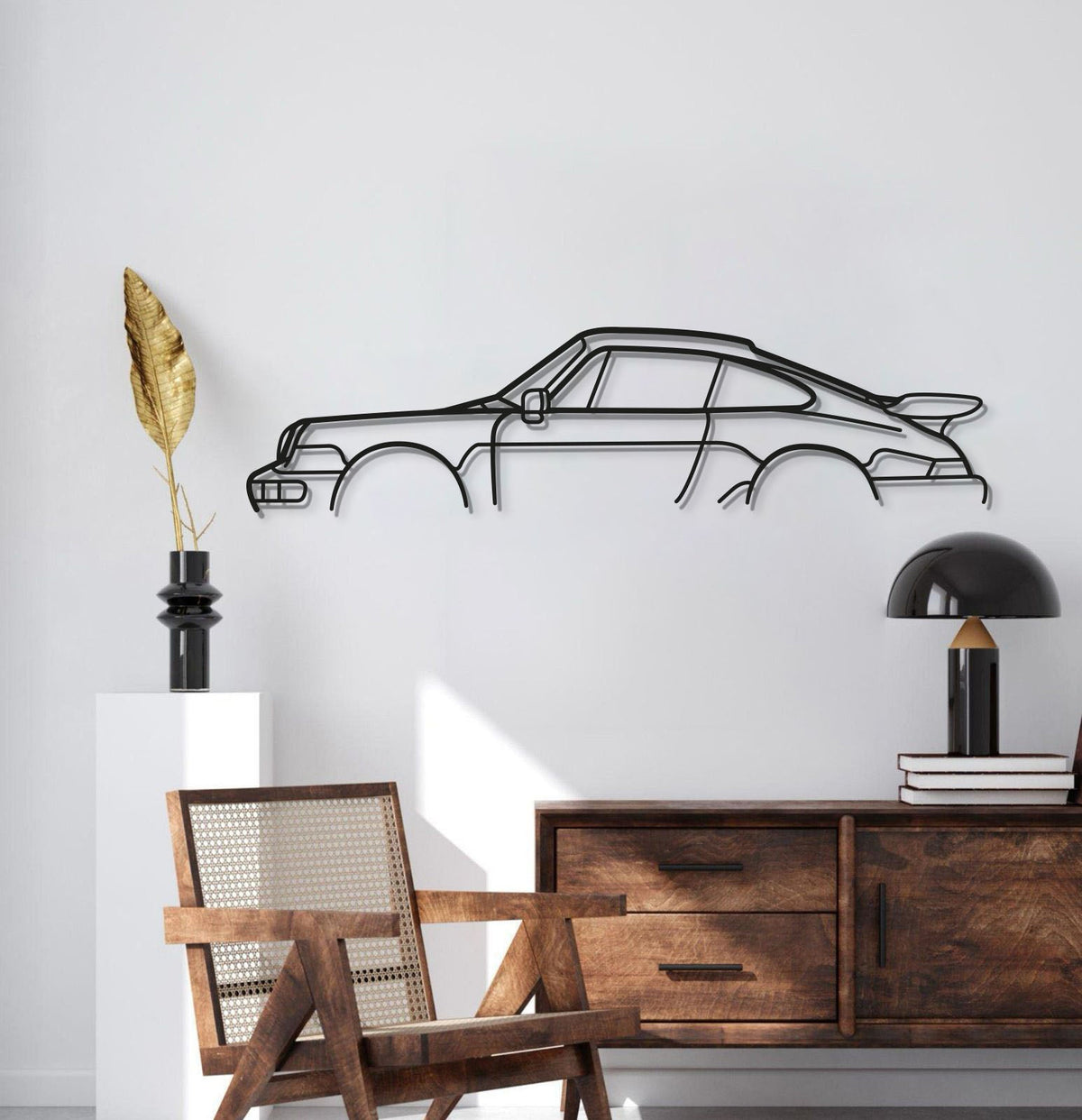 911 964 C2 Metal Car Wall Art - MT0844, photo 2 of 8