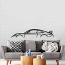 Metal Car Wall Art - MT0853