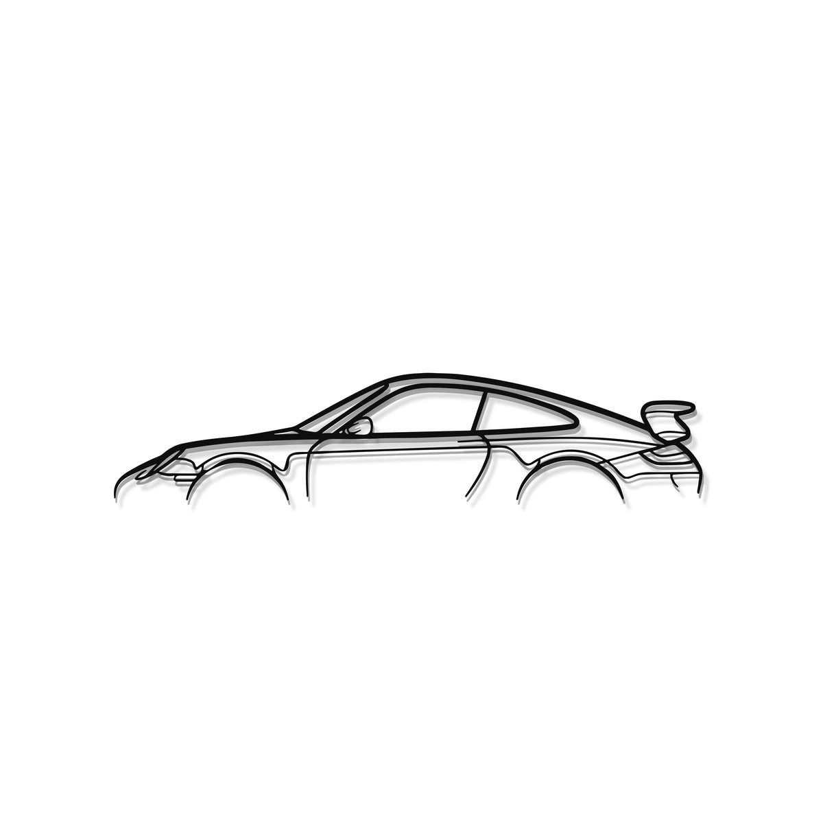 911 GT3 Model 997 Metal Car Wall Art - MT0856, photo 8 of 8