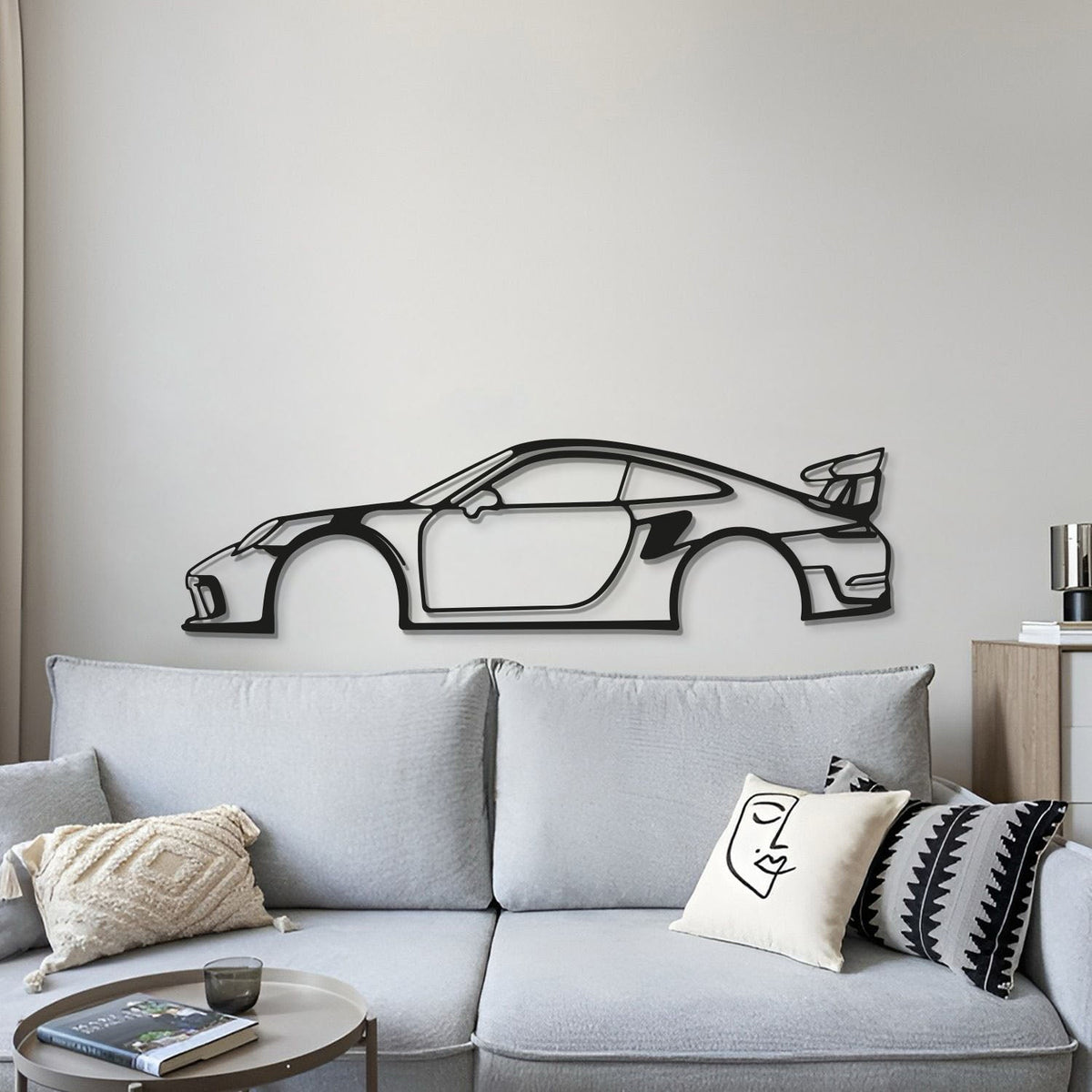911 GT3 RS Metal Car Wall Art - MT0857, photo 4 of 8