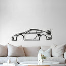 911 GT3 RS Metal Car Wall Art - MT0857