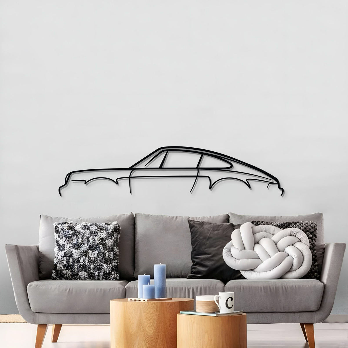 911 Model 930 Metal Car Wall Art - MT0862, photo 3 of 8