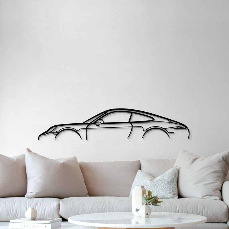 911 Model 991 Metal Car Wall Art - MT0864