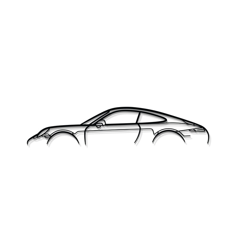 911 Model 991 Metal Car Wall Art - MT0864