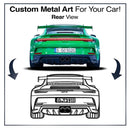 Your Personalized Car Metal Wall Art - MT1113 by Modello Turbo