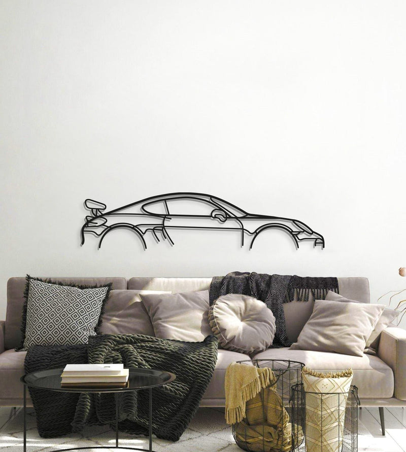 Cayman GT4 981 Metal Car Wall Art - MT0898