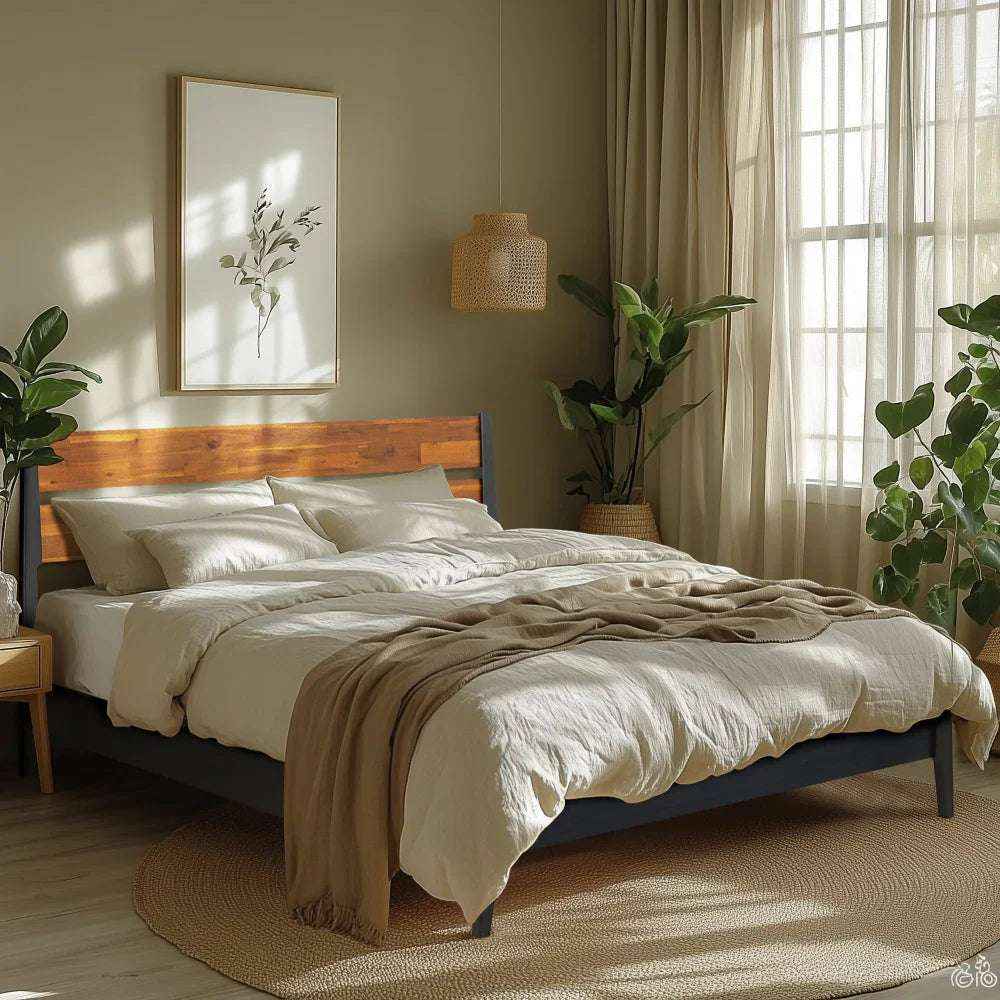 Callisto Solid Wood Bed Frame, photo 3 of 23