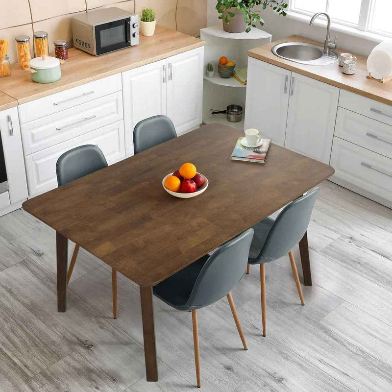 Acacia Verve 48" Solid Wood Dining Table - Ideal Kitchen Table for 4