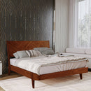 Gazelle Platform Bed Frame With Headboard