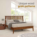 Acacia Kaylin Deluxe Wood Platform Bed Frame for Stylish Bedrooms