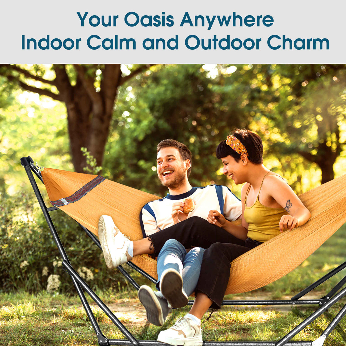 Tranquillo Original Collapsible Hammock with Stand for Ultimate Relaxation, photo 27 of 44