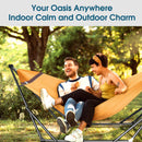 Tranquillo Original Collapsible Hammock with Stand for Ultimate Relaxation