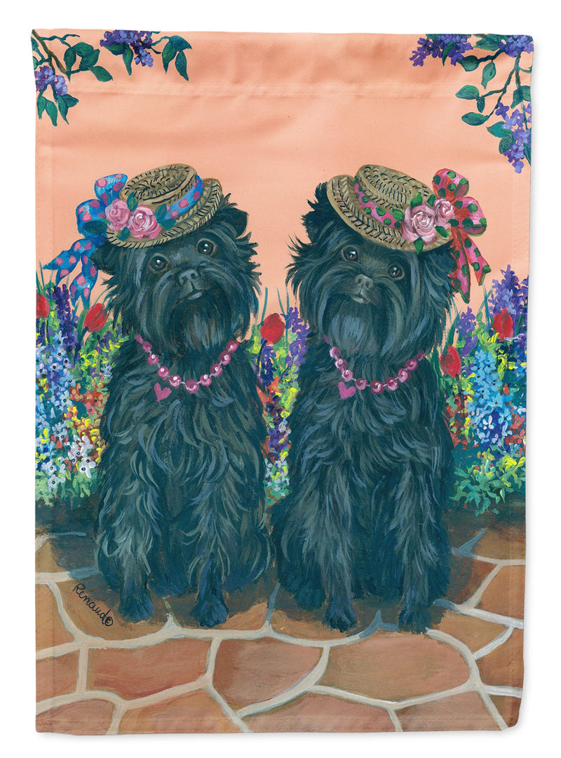 Affenpinscher Sisters Flag Canvas House Size PPP3001CHF