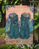 Affenpinscher Sisters Garden Flag – Decorative Outdoor Yard Flag PPP3001GF