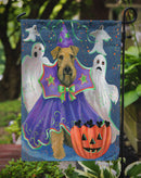Airedale Boo Hoo Halloween Garden Flag – Decorative Outdoor Yard Flag PPP3002GF