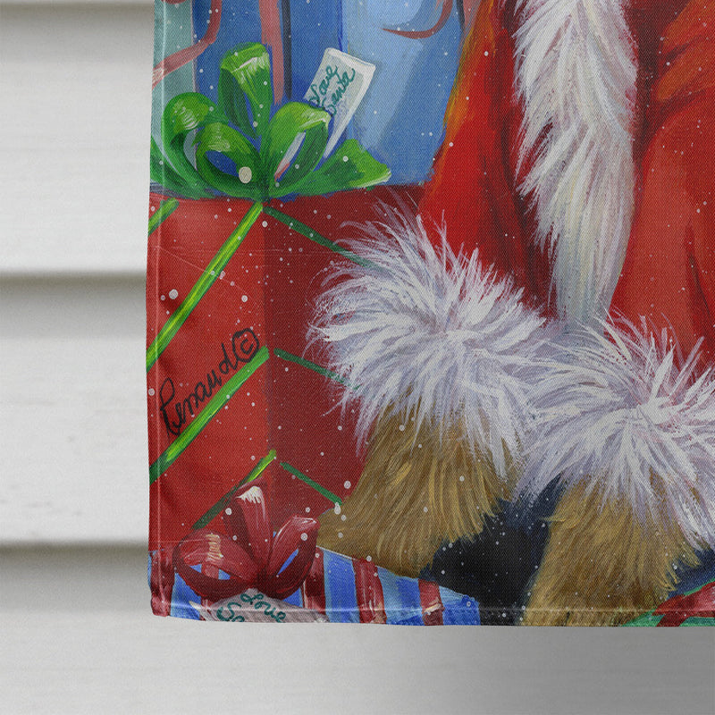 Airedale Santa Christmas Flag Canvas House Size PPP3004CHF