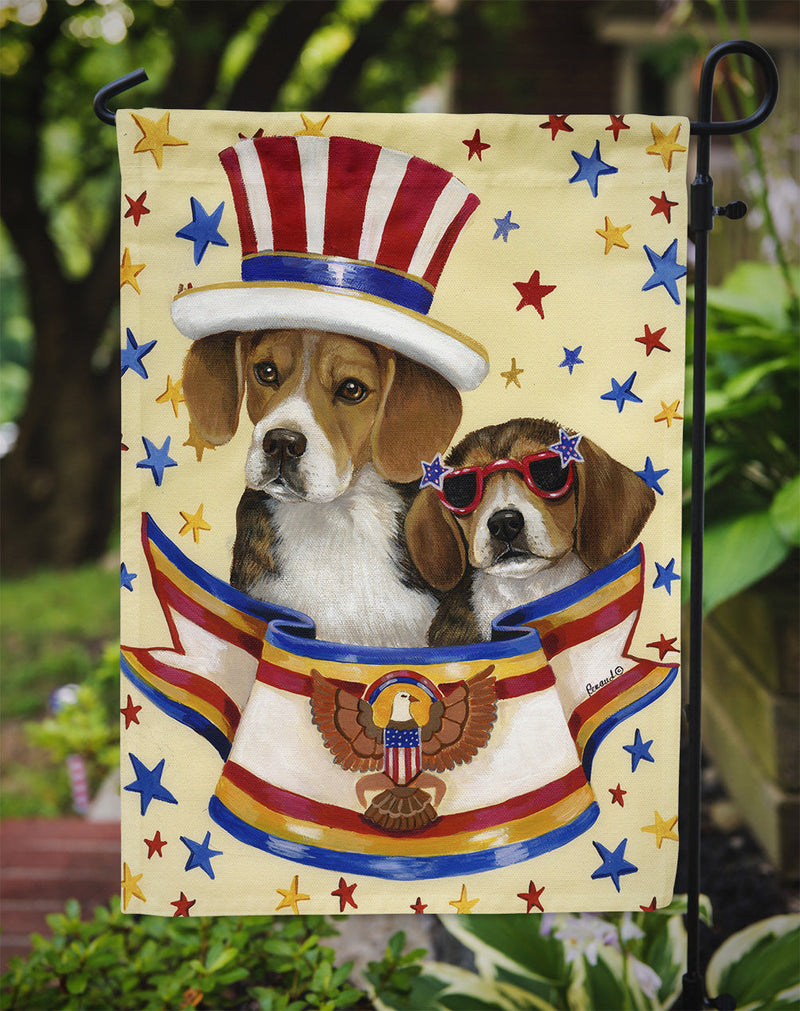 Beagle USA Garden Flag – Decorative Outdoor Yard Flag PPP3017GF