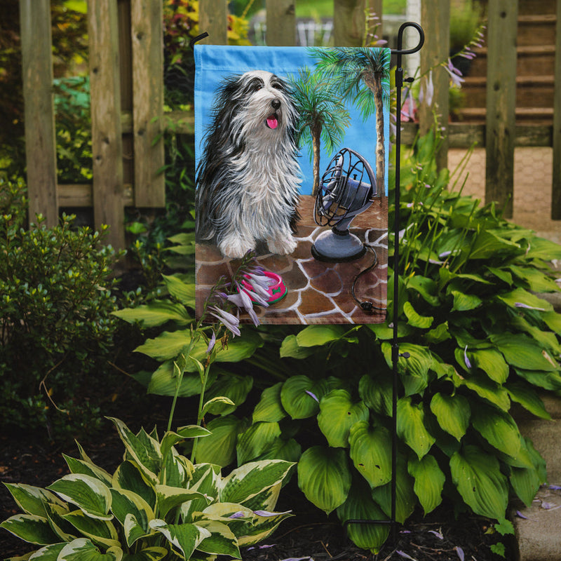 Bearded Collie Cool Summer Flag Garden Size PPP3019GF