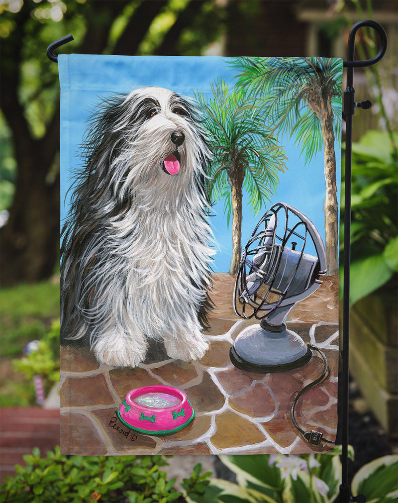 Bearded Collie Cool Summer Flag Garden Size PPP3019GF