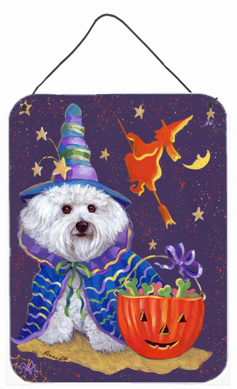 Bichon Frise Boo Halloween Wall or Door Hanging Prints PPP3020DS1216