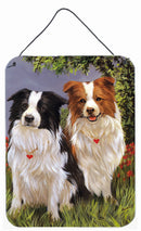 Border Collie Patrol Wall or Door Hanging Prints PPP3029DS1216