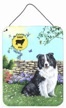Border Collie Crossing Wall or Door Hanging Prints PPP3030DS1216