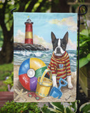 Boston Terrier Beach Baby Garden Flag – Decorative Outdoor Yard Flag PPP3032GF