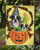 Boston Terrier Halloweenies Garden Flag – Decorative Outdoor Yard Flag PPP3033GF